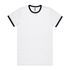 Staple Ringer Tee WHITE/BLACK AS Colour