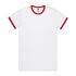 Staple Ringer Tee WHITE/RED AS Colour