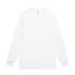 Block L/S Tee WHITE AS Colour