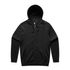 Stencil Zip Hood BLACK AS Colour