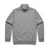 Stencil Half Zip Crew ATHLETIC HEATHER AS Colour