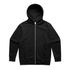 Heavy Zip Hood BLACK AS Colour
