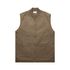 Canvas Heavy Vest WALNUT AS Colour