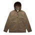 Canvas Heavy Hooded Jacket WALNUT AS Colour
