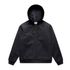 Canvas Bomber Hood Jacket INK BLUE AS Colour