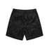 Linen Shorts 18" BLACK AS Colour