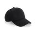 AUTHENTIC 5 PANEL CAP Black Beechfield