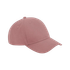 Organic cotton 5 panel cap Rose pink Beechfield