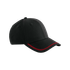 MATCH DAY CAP Black / Red BEECHFIELD
