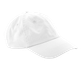 LOW PROFILE 6 PANEL DAD CAP White BEECHFIELD