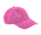 LOW PROFILE 6 PANEL DAD CAP True Pink BEECHFIELD