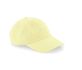 LOW PROFILE 6 PANEL DAD CAP Pastel Lemon BEECHFIELD