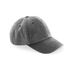 LOW PROFILE VINTAGE CAP Vintage Black BEECHFIELD