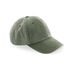 LOW PROFILE VINTAGE CAP Vintage Olive BEECHFIELD