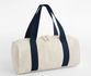 BG676 EDIT CANVAS DUFFLE Natural / Navy BAG BASE