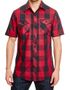 couleur Red - Black (Checked)