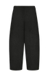 Straight-leg Relaxed Sweatpants Vintage Black ATELIER AMELOT