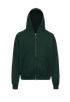 Oversized Zipped Hoodie Wild Green GRAMMA