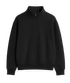 SAREK HALF ZIP Black OLTEX