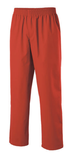 Unisex Slip-On Pants Red Exner