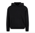 BY284 Fluffy Hoody Build Your Brand Black BUILD YOUR BRAND