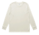 Wo's Classic Long Sleeve Tee Ecru As Colour
