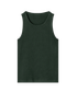 ULTRA LUXURY SLIM RIBBED TANK Wild Green GRAMMA