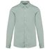 Chemise délavée en coton twill homme - 135g Washed Jade Green Native Spirit
