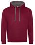 couleur Burgundy / Charcoal (Heather)