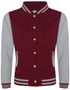 couleur Burgundy / Heather Grey