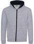 couleur French Navy / Heather Grey
