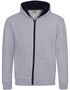 couleur French Navy / Heather Grey