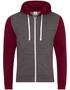 couleur Burgundy / Charcoal Grey (Heather)