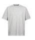 ULTRA LUXURY OVERSIZED TEE SHIRT 240GSM Light Grey GRAMMA