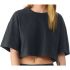 T-shirt délavé lourd court Washed Black Bella&Canvas