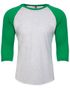 couleur Envy (Tri-Blend) / Heather White (Tri-Blend)