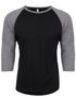 couleur Premium Heather (Tri-Blend) / Vintage Black (Tri-Blend)
