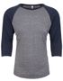 couleur Premium Heather (Tri-Blend) / Vintage Navy (Tri-Blend)