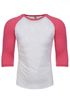 couleur Heather White (Tri-Blend) / Vintage Pink (Tri-Blend)