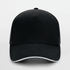 Casquette homme Ultimate à 5 panneaux sandwich contrasté Black / White Beechfield