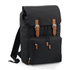 Vintage Laptop Backpack Black BagBase