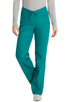 Pantalon à cordon de serrage à taille standard unisexe Teal Blue Dickies Medical