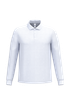 Polo piqué LSL homme Ideal White iDeal Basic Brand