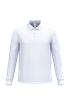 Polo piqué LSL homme Ideal White iDeal Basic Brand