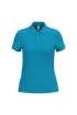 Polo piqué femme Ideal Atoll Blue iDeal Basic Brand
