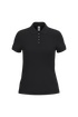 Polo piqué femme Ideal Black iDeal Basic Brand