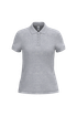 Polo piqué femme Ideal Oxford Grey iDeal Basic Brand