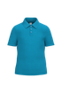 Polo piqué enfant Ideal Atoll Blue iDeal Basic Brand
