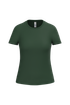 T-shirt femme iDeal190 Ideal Forest Green iDeal Basic Brand