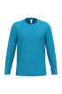 T-shirt LSL unisexe iDeal190 Ideal Atoll Blue iDeal Basic Brand
